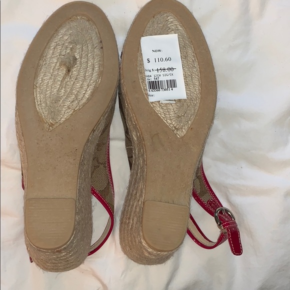 NWT Coach Wedge - Picture 4 of 6